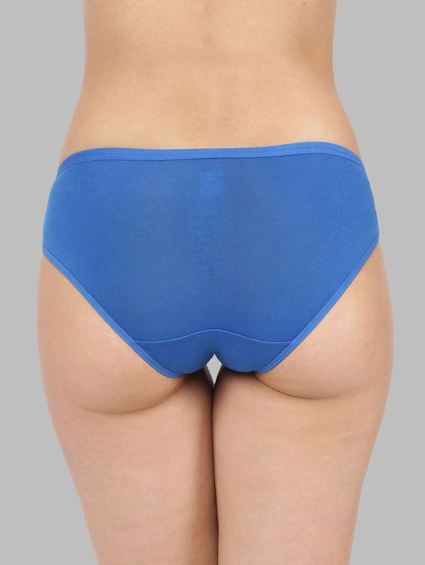 women solid mid rise bikini panty combo - 21592840 -  Standard Image - 4