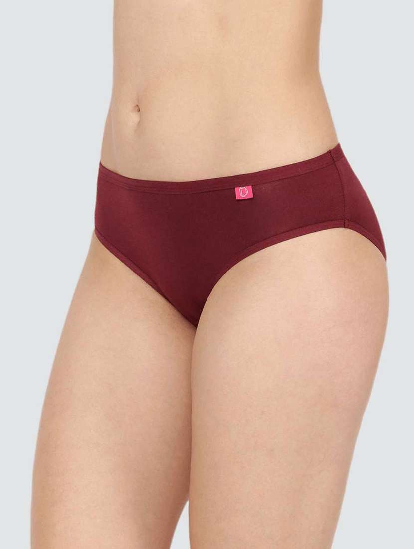 women solid mid rise hipster panty combo - 21592841 -  Standard Image - 4