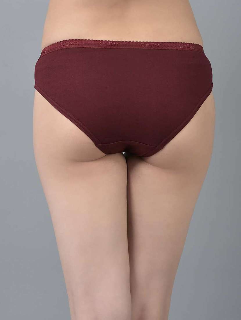 women solid low rise bikini panty combo - 21592890 -  Standard Image - 4