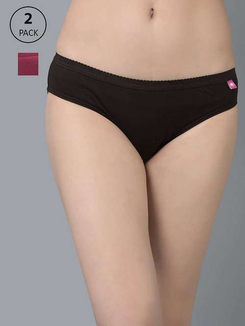 women solid low rise bikini panty combo - 21592893 -  Standard Image - 0