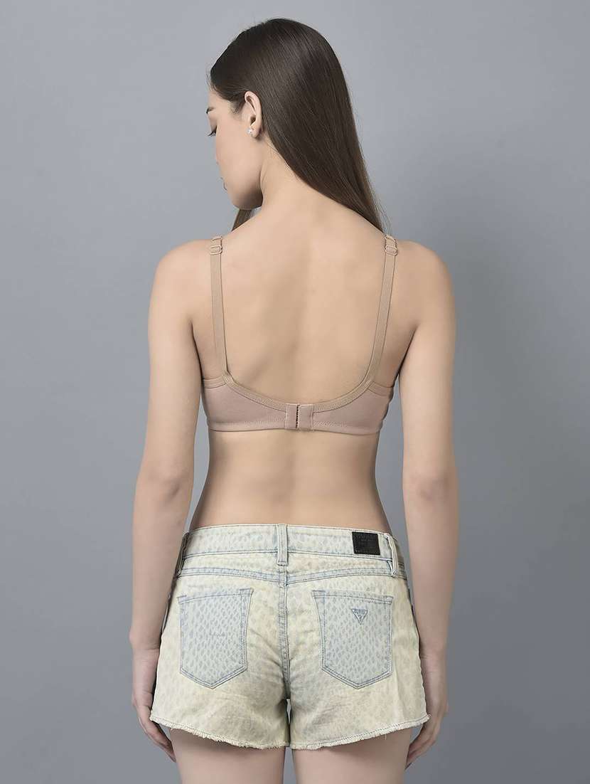 women solid full coverage everyday bra combo - 21592940 -  Standard Image - 4