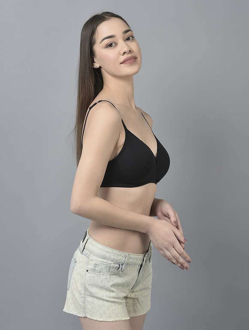 women solid full coverage everyday bra combo - 21592944 -  Standard Image - 4