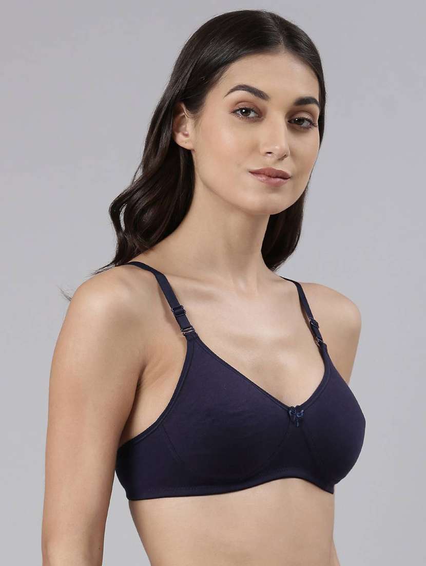 women solid full coverage everyday bra combo - 21592954 -  Standard Image - 1