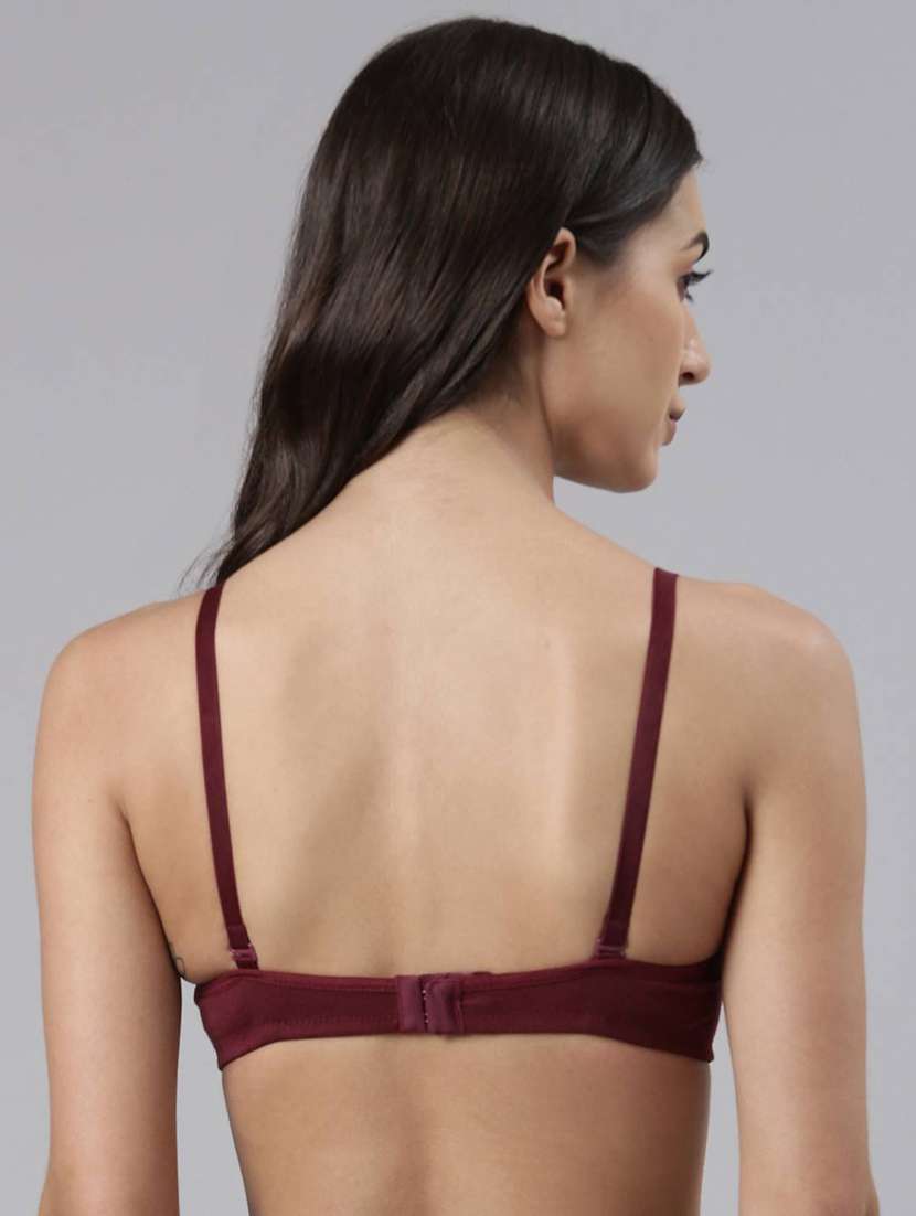 women solid full coverage everyday bra combo - 21592958 -  Standard Image - 4