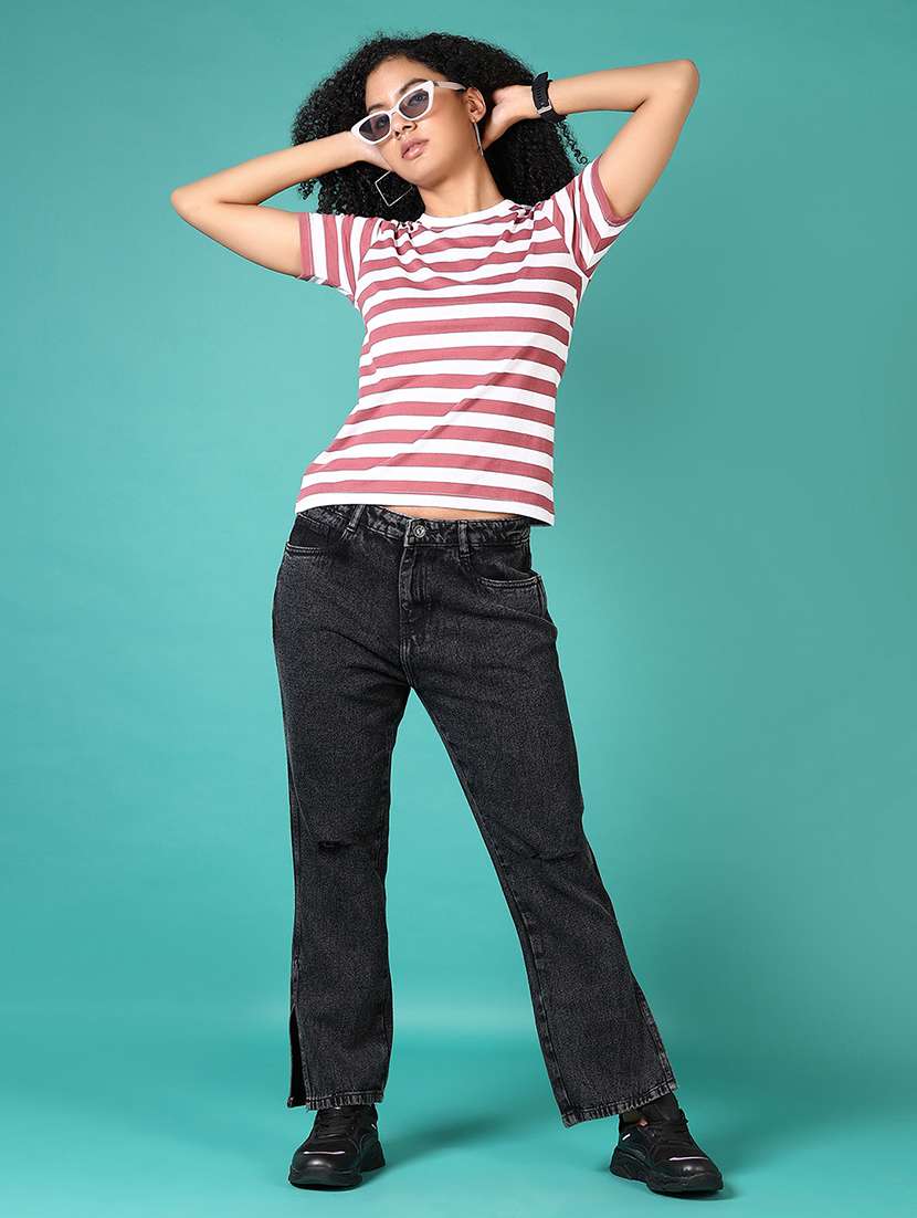 women printed short sleeves t-shirt - 21593426 -  Standard Image - 4