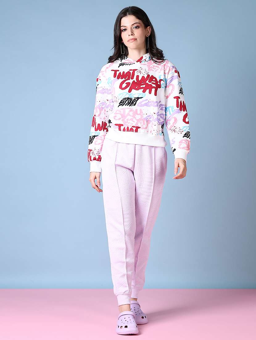 women solid mid rise jogger - 21593439 -  Standard Image - 4