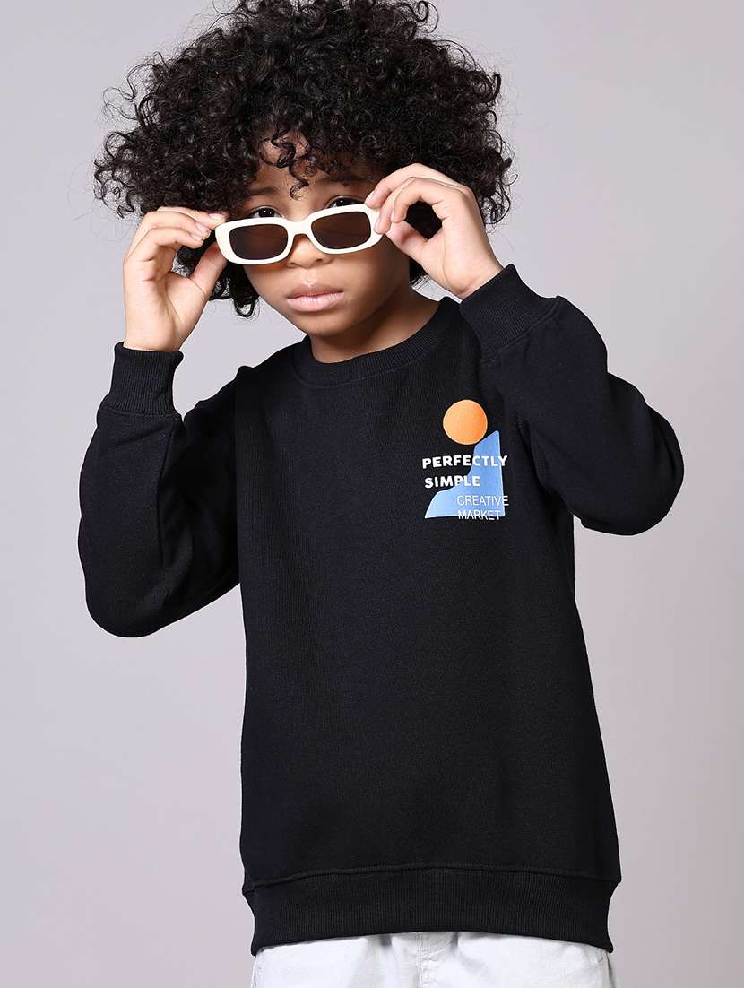 boys long sleeves front & back print sweatshirt - 21593479 -  Standard Image - 1