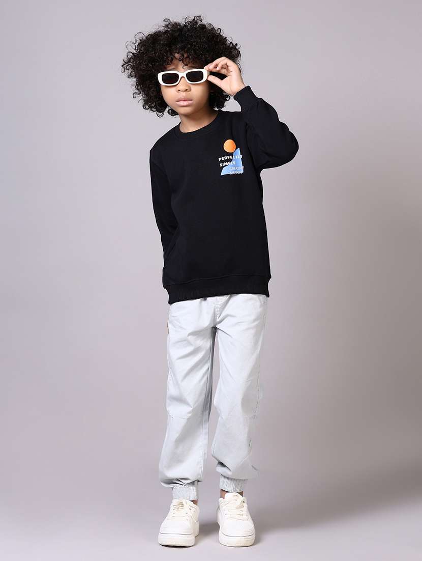 boys long sleeves front & back print sweatshirt - 21593479 -  Standard Image - 4