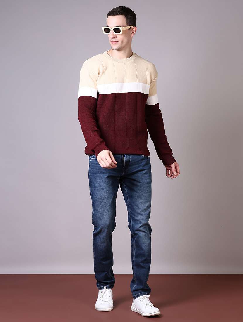 men solid mid rise slim fit jean - 21593866 -  Standard Image - 4