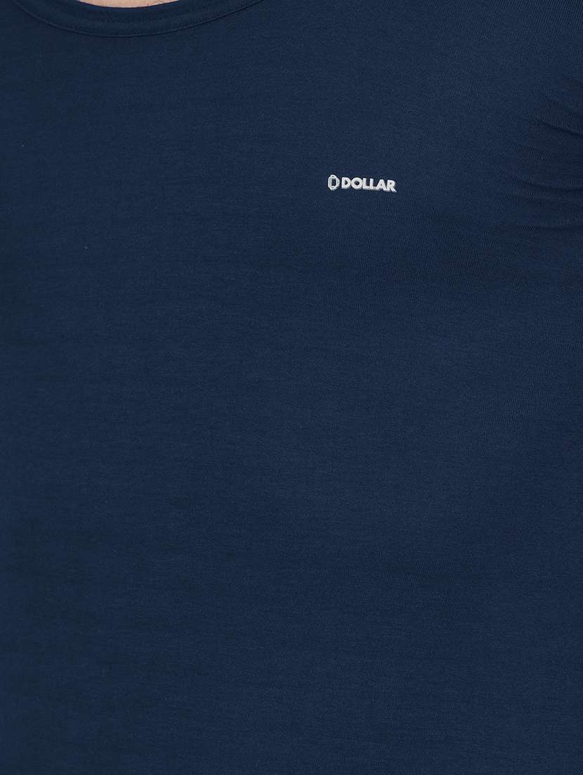 men pack of 2 solid half sleeve vest - 21594449 -  Standard Image - 4