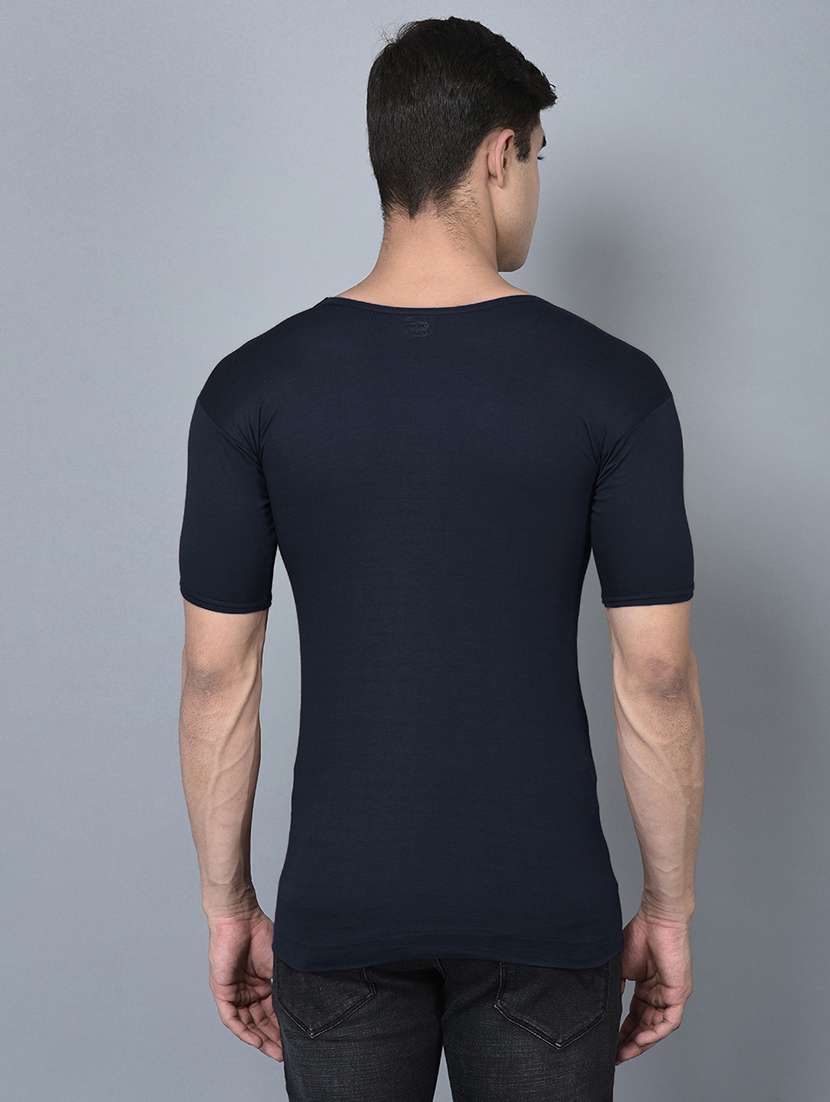 men pack of 2 solid vests - 21594453 -  Standard Image - 1