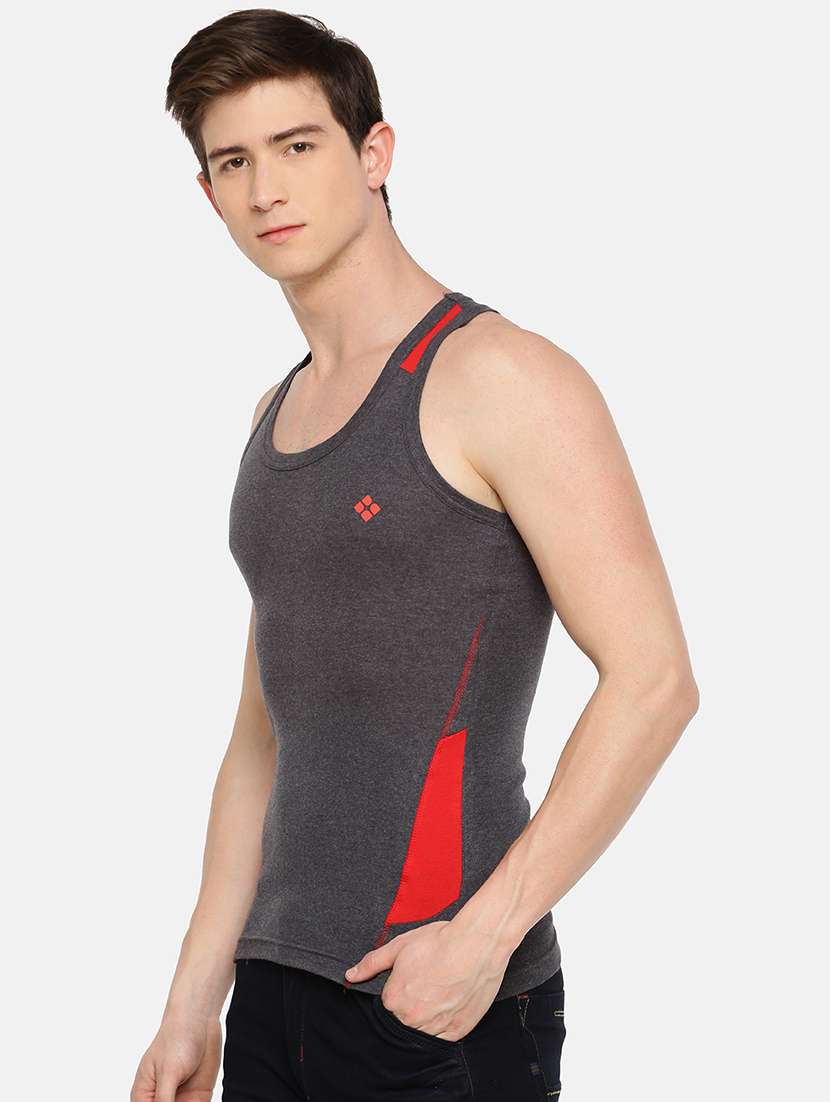 men pack of 2 color block vests - 21594523 -  Standard Image - 1