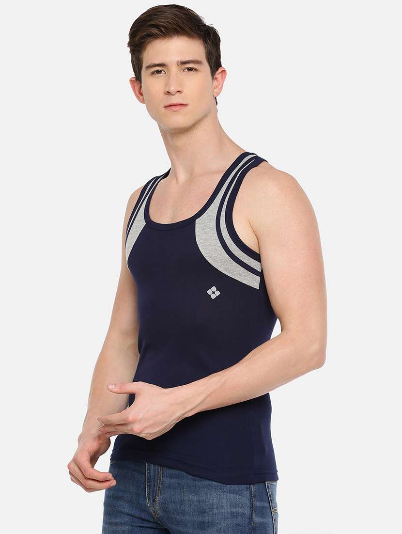 men pack of 2 color block vest - 21594545 -  Standard Image - 1