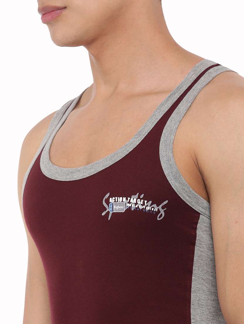 men pack of 2 color block vests - 21594559 -  Standard Image - 4