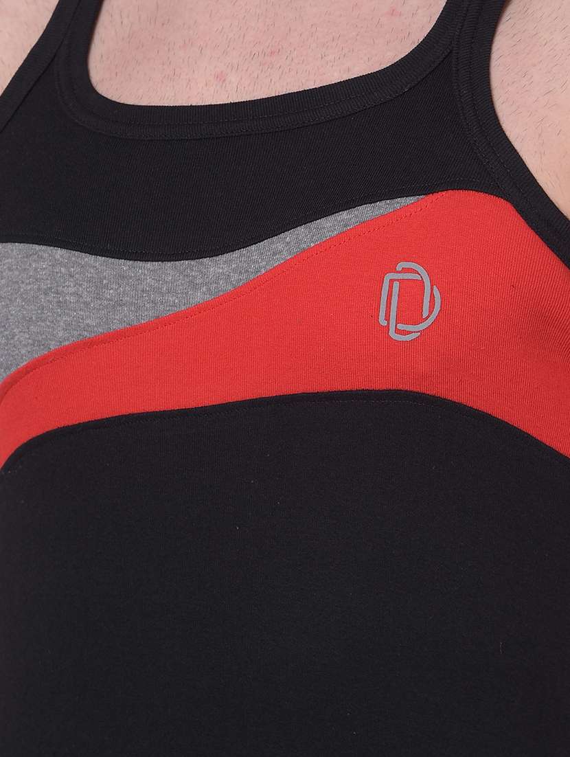 men pack of 2 color block vests - 21594582 -  Standard Image - 4