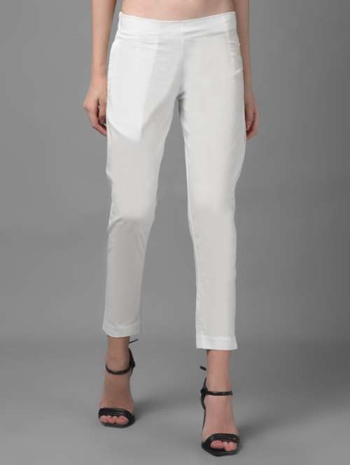women solid ankle length jegging - 21594908 - Standard Image - 0