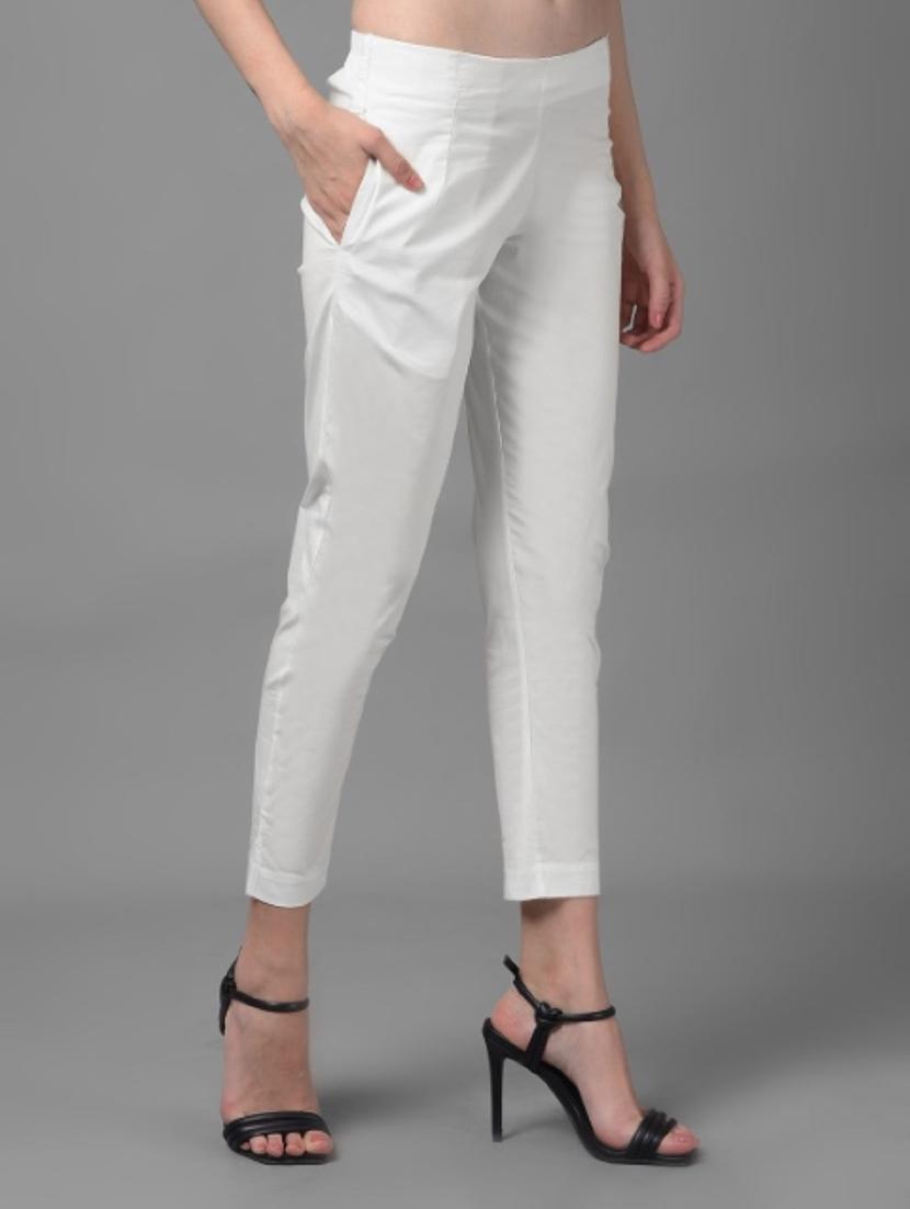 women solid ankle length jegging - 21594908 - Standard Image - 1