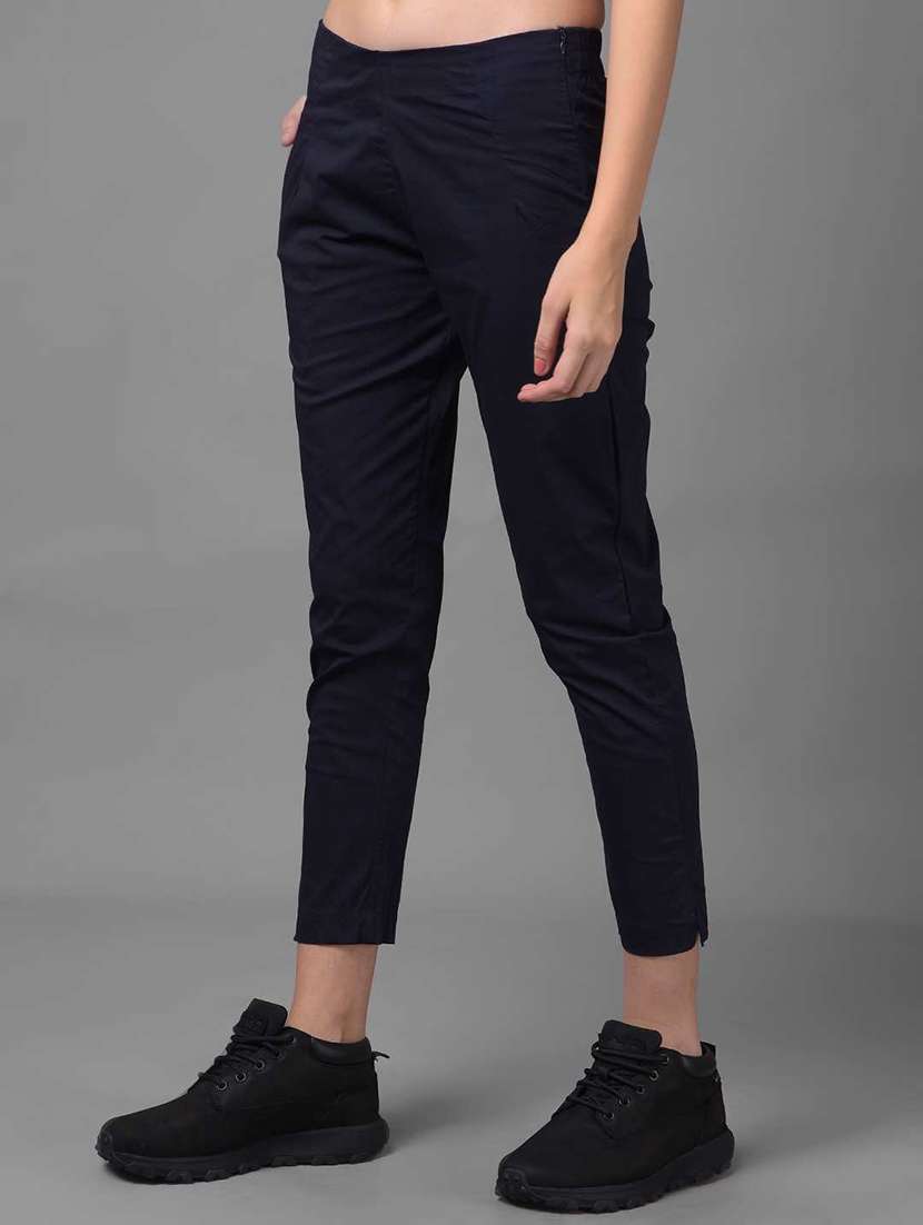 women solid ankle length jegging - 21594911 -  Standard Image - 1