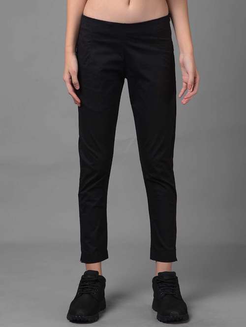 women solid ankle length jegging - 21594927 -  Standard Image - 0