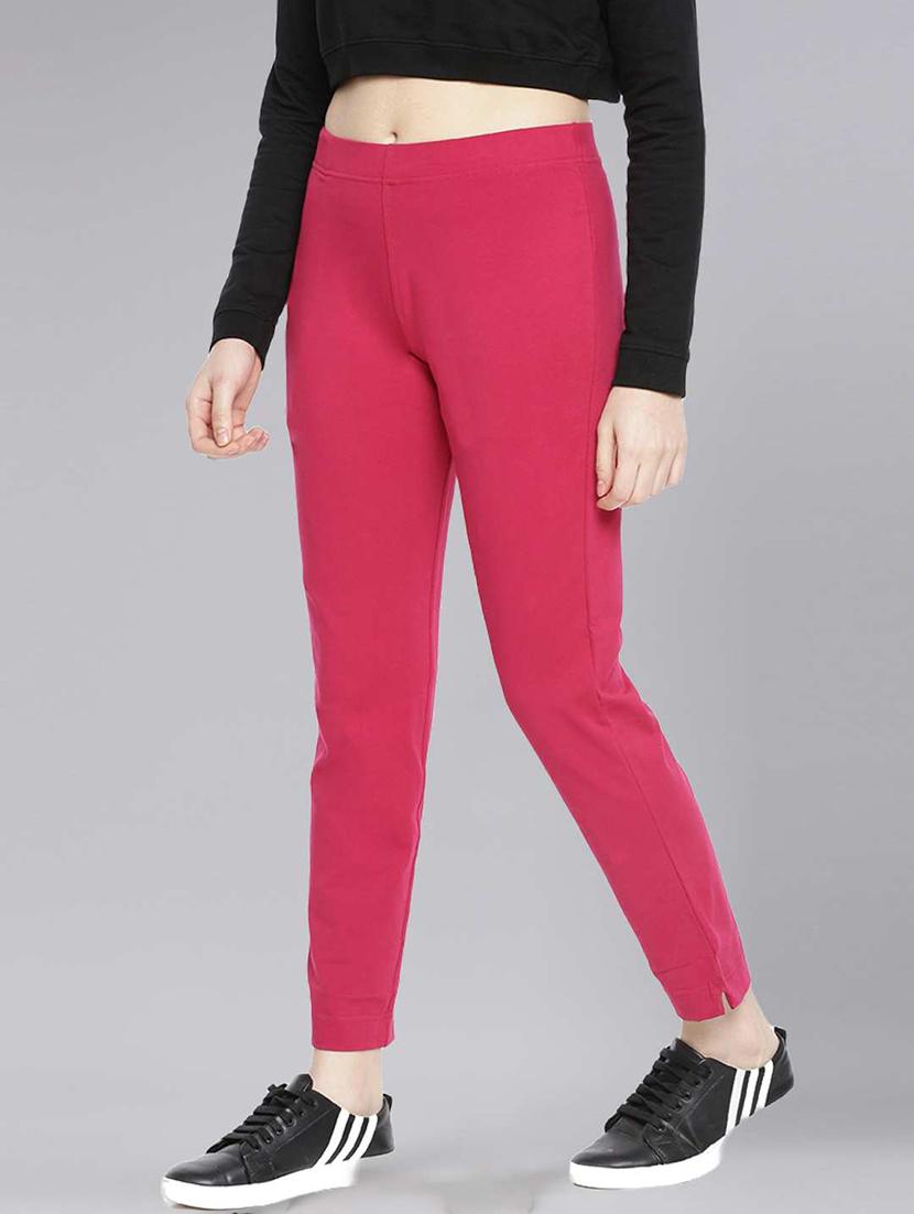 women pack of 2 solid ankle length jeggings - 21594984 -  Standard Image - 1