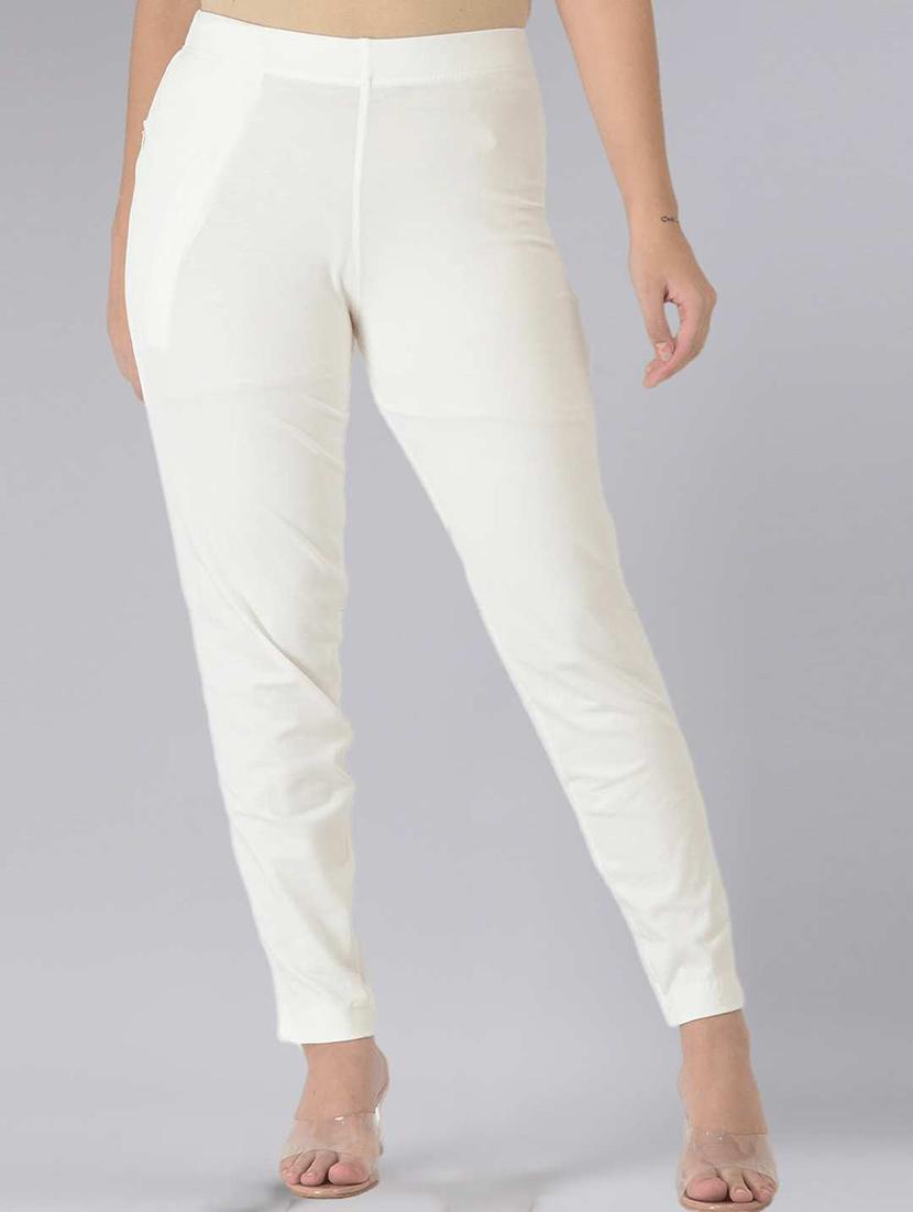 women pack of 2 solid ankle length jeggings - 21594985 -  Standard Image - 1