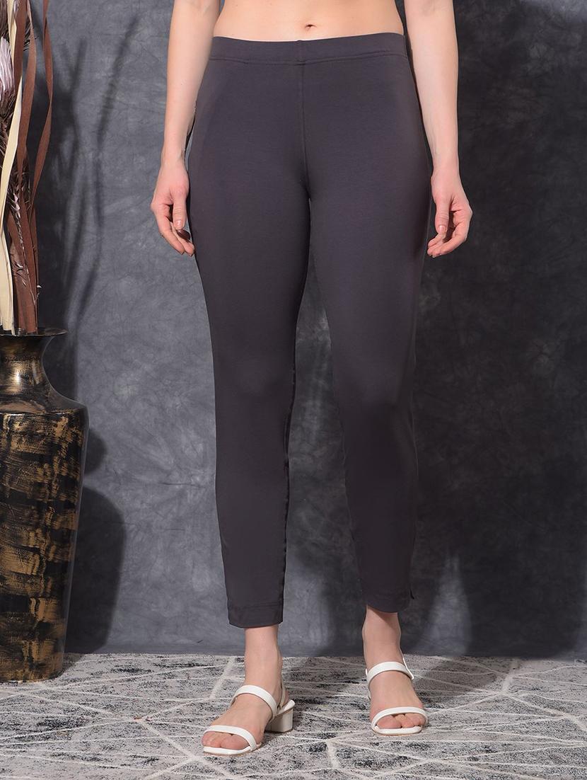 women pack of 3 solid ankle length jeggings - 21594997 - Standard Image - 1