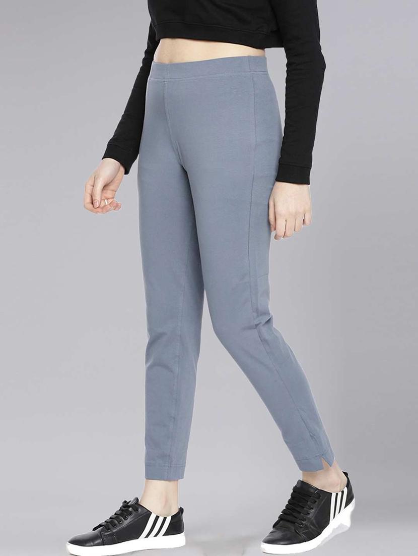 women pack of 3 solid ankle length jeggings - 21595001 - Standard Image - 1