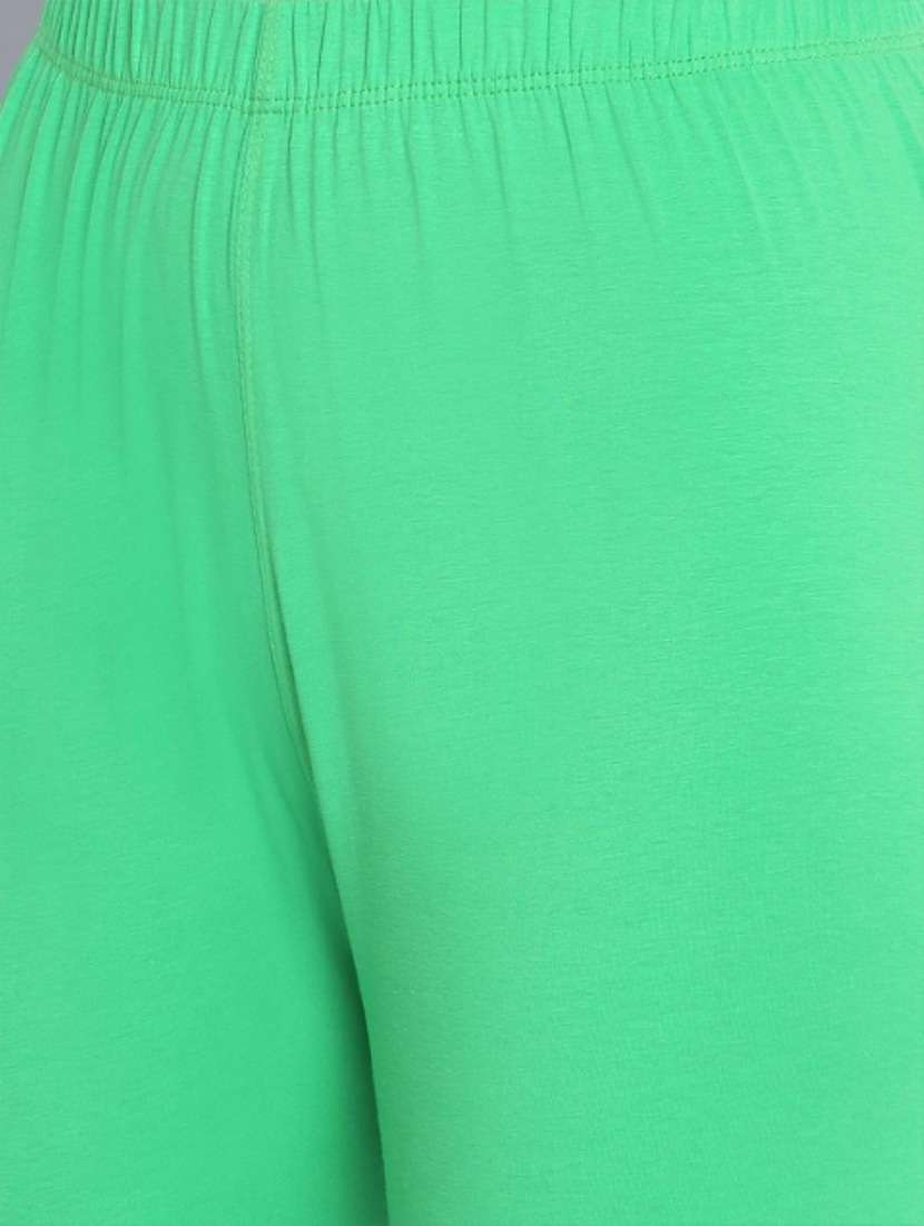 women solid ankle length legging - 21595087 -  Standard Image - 4