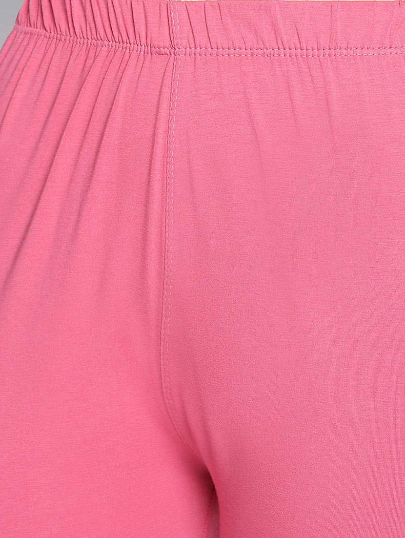 women solid ankle length legging - 21595088 - Standard Image - 4