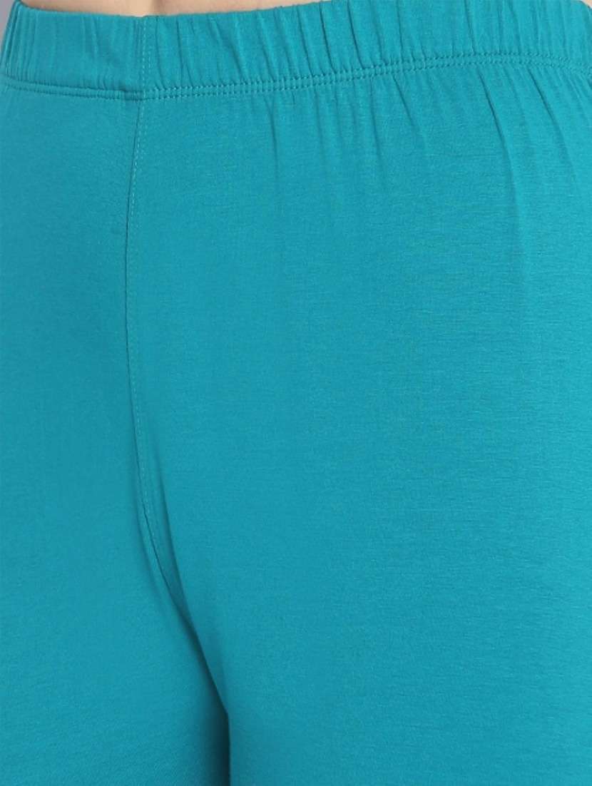 women solid ankle length legging - 21595092 -  Standard Image - 4