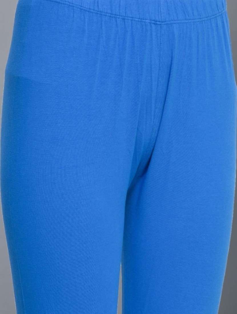 women solid ankle length legging - 21595093 -  Standard Image - 4