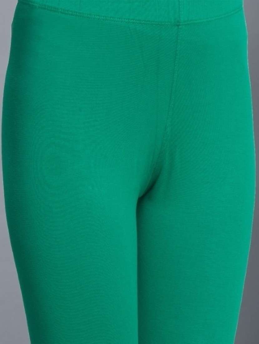 women solid ankle length legging - 21595095 -  Standard Image - 4