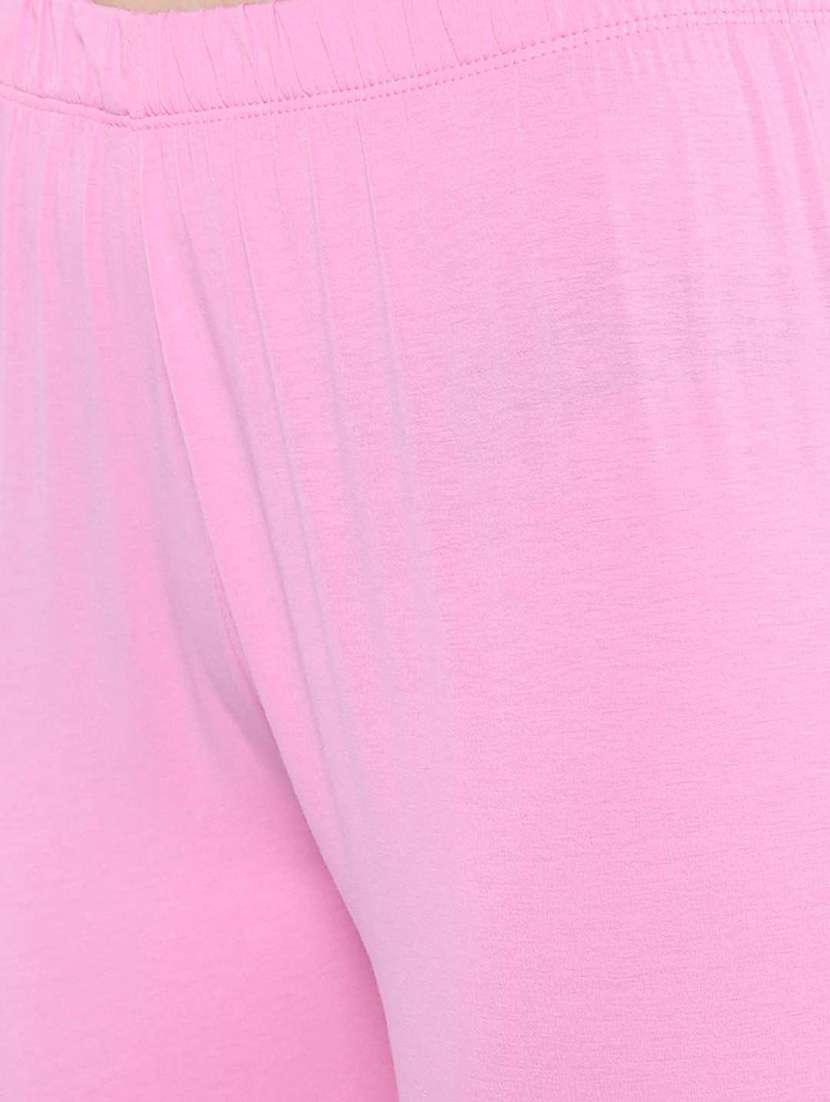 women solid ankle length legging - 21595101 -  Standard Image - 4