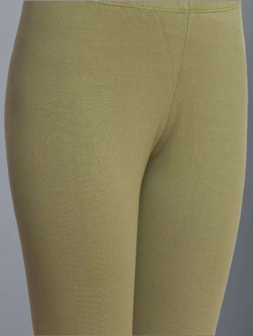 women solid full length legging - 21595113 -  Standard Image - 4