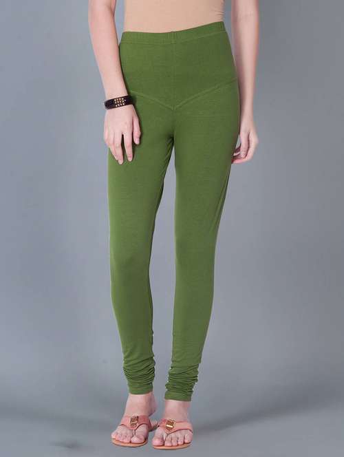 women solid full length legging - 21595252 -  Standard Image - 0
