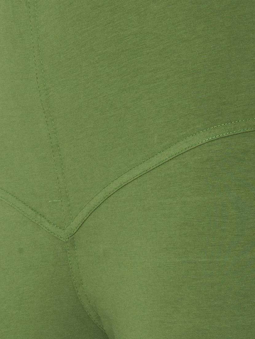 women solid full length legging - 21595252 - Standard Image - 4