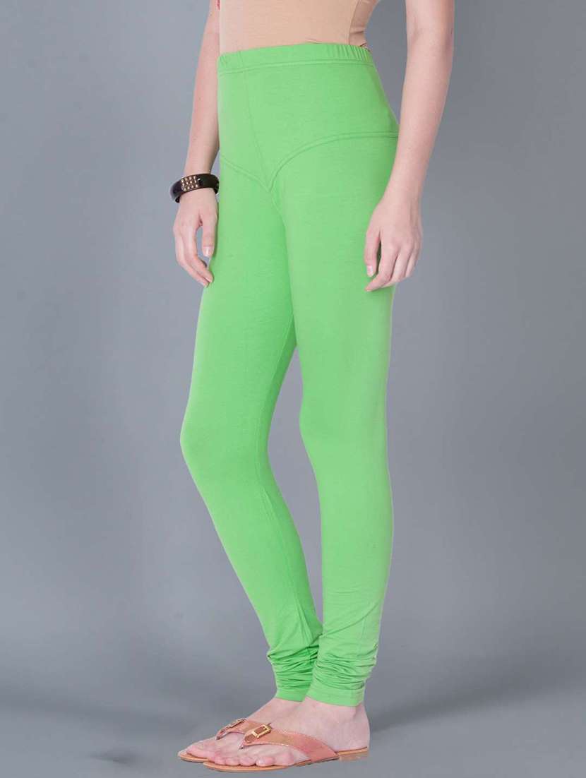 women solid full length legging - 21595268 - Standard Image - 1