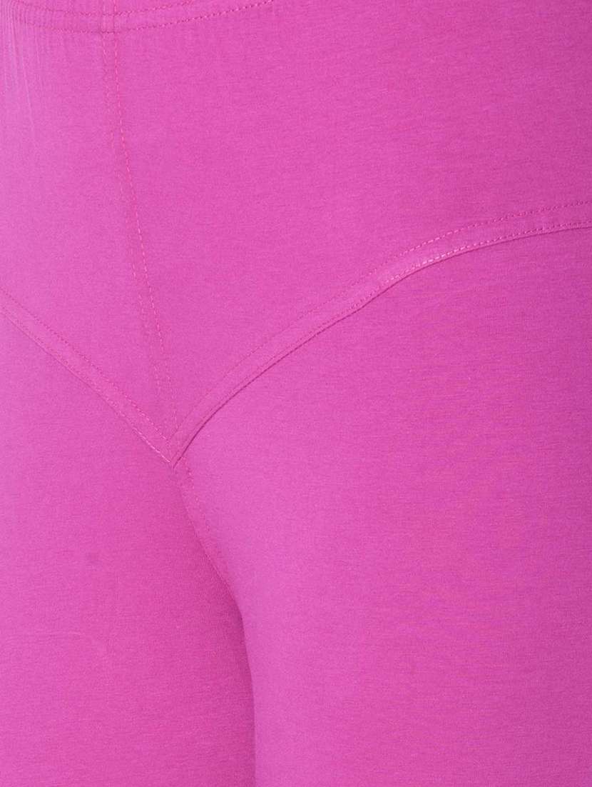 women solid full length leggings - 21595281 -  Standard Image - 4