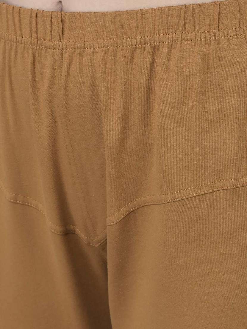 women solid full length legging - 21595287 -  Standard Image - 4