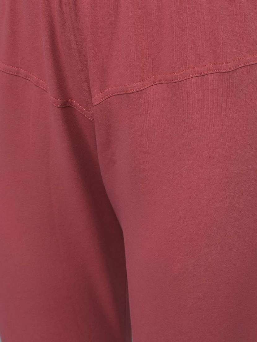 women solid full length legging - 21595289 -  Standard Image - 4