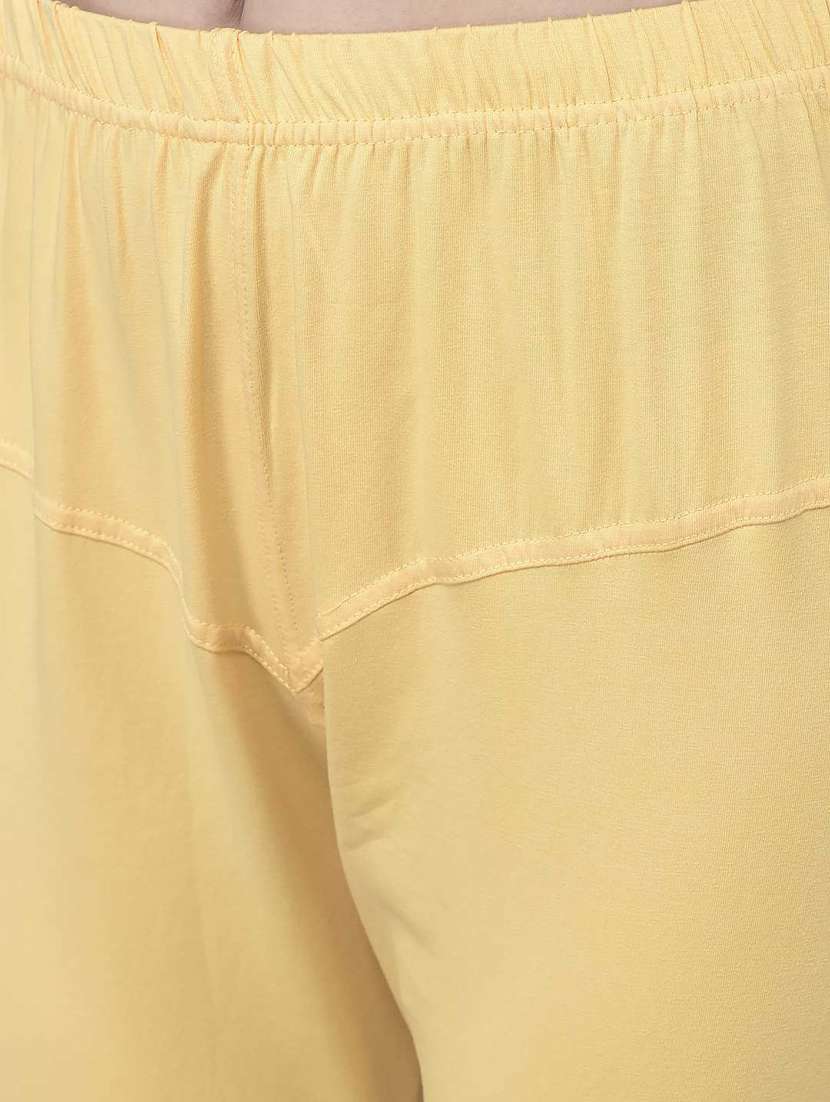 women solid full length leggings - 21595290 -  Standard Image - 4