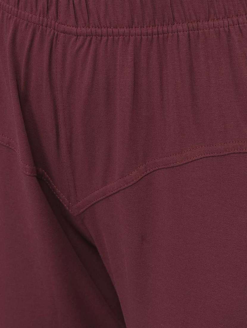 women solid full length legging - 21595291 -  Standard Image - 4