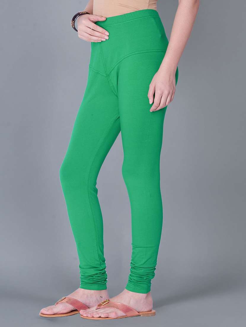 women solid full length leggings combo - 21595317 -  Standard Image - 1