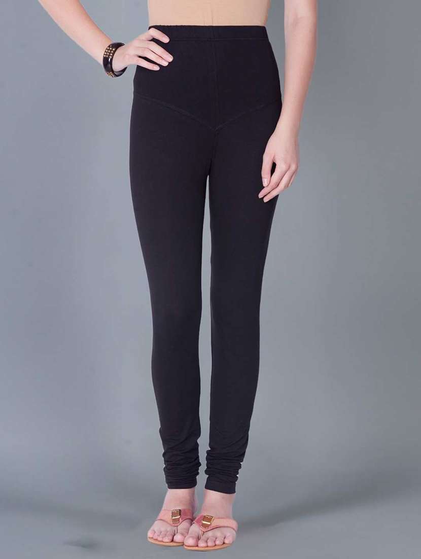 women solid full length leggings combo - 21595321 -  Standard Image - 1