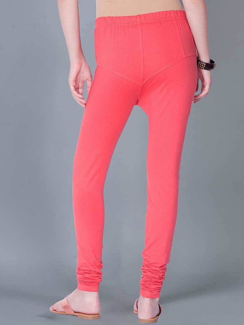 women pack of 3 solid full length legging - 21595328 -  Standard Image - 4