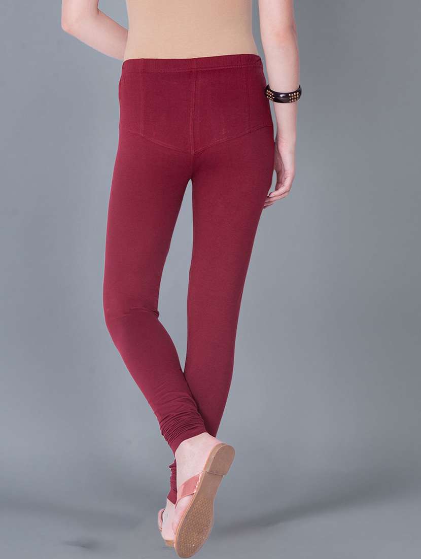 women solid full length leggings combo - 21595337 -  Standard Image - 1
