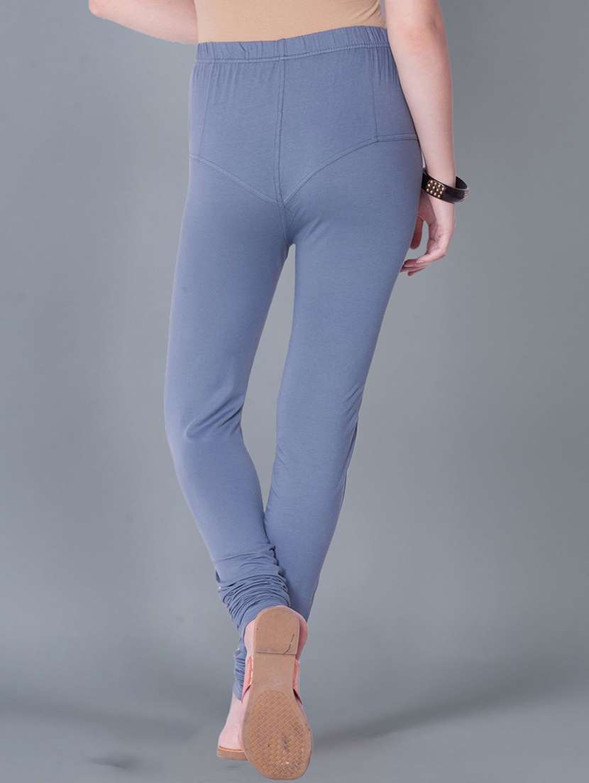 women solid full length leggings combo - 21595339 -  Standard Image - 4