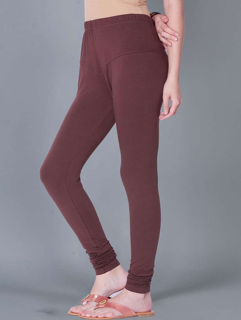 women solid full length leggings combo - 21595341 -  Standard Image - 1
