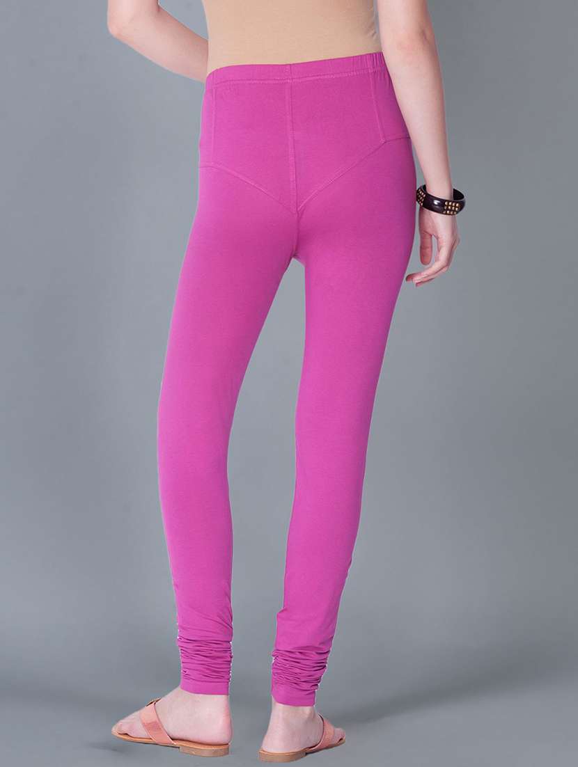 women solid full length leggings combo - 21595341 -  Standard Image - 4