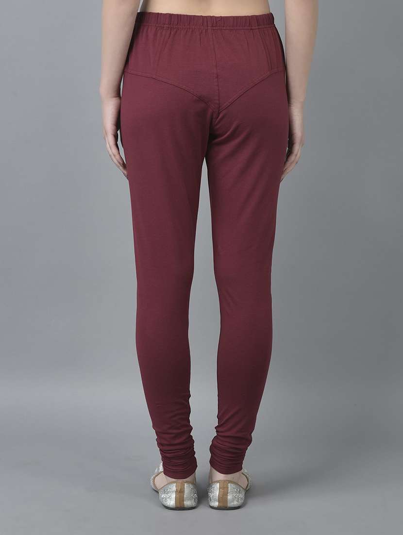 women solid full length leggings combo - 21595346 -  Standard Image - 4